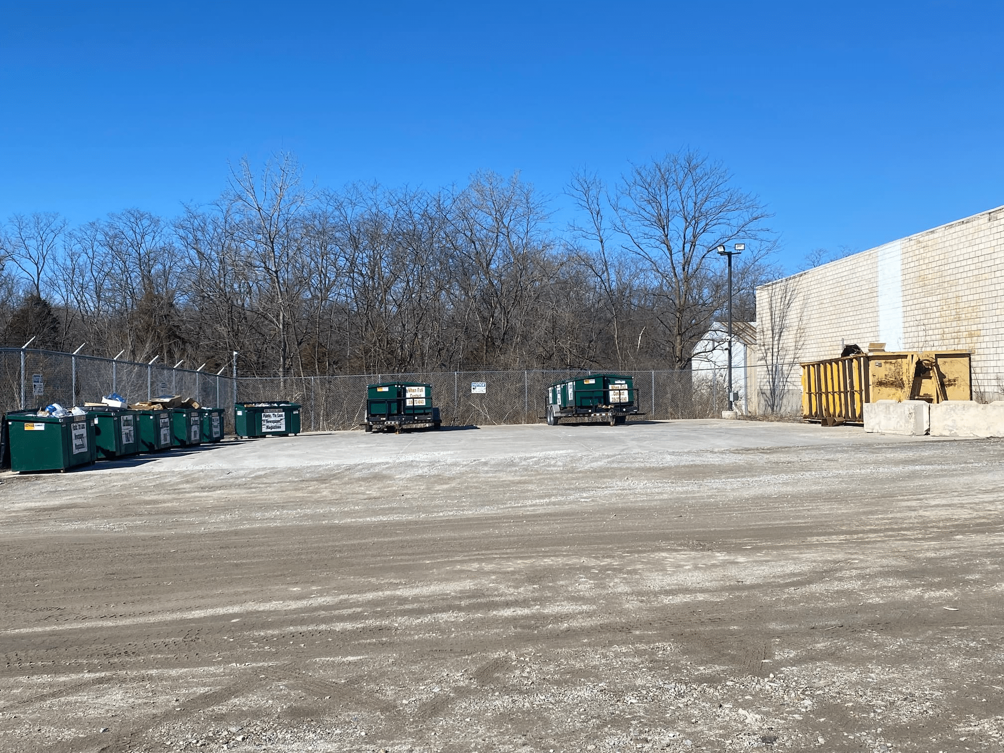 Recycling containers