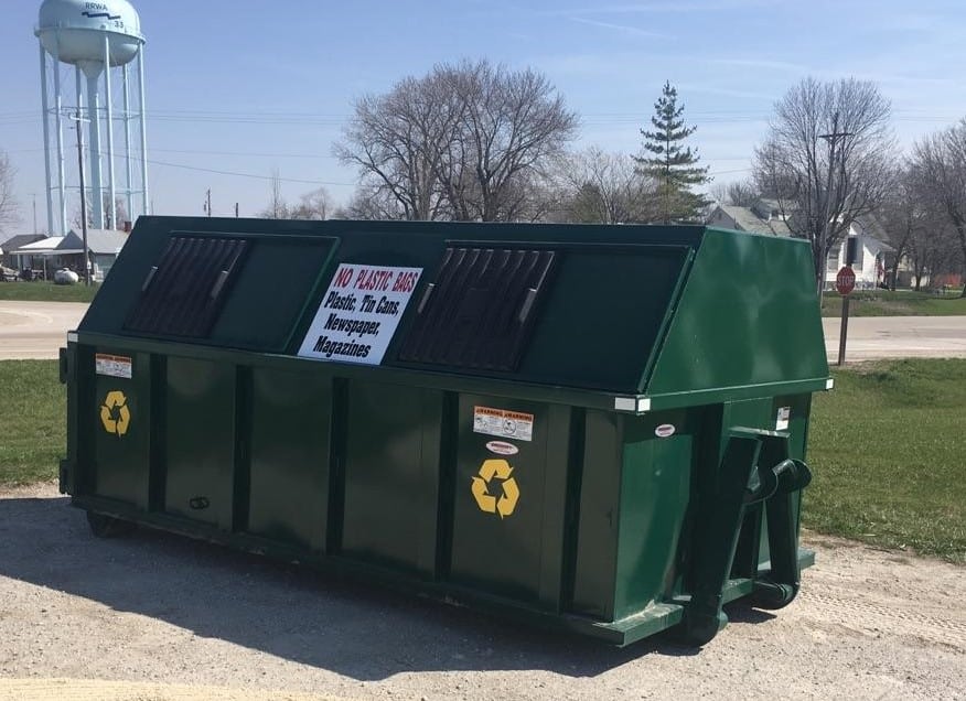 Recycling trailer