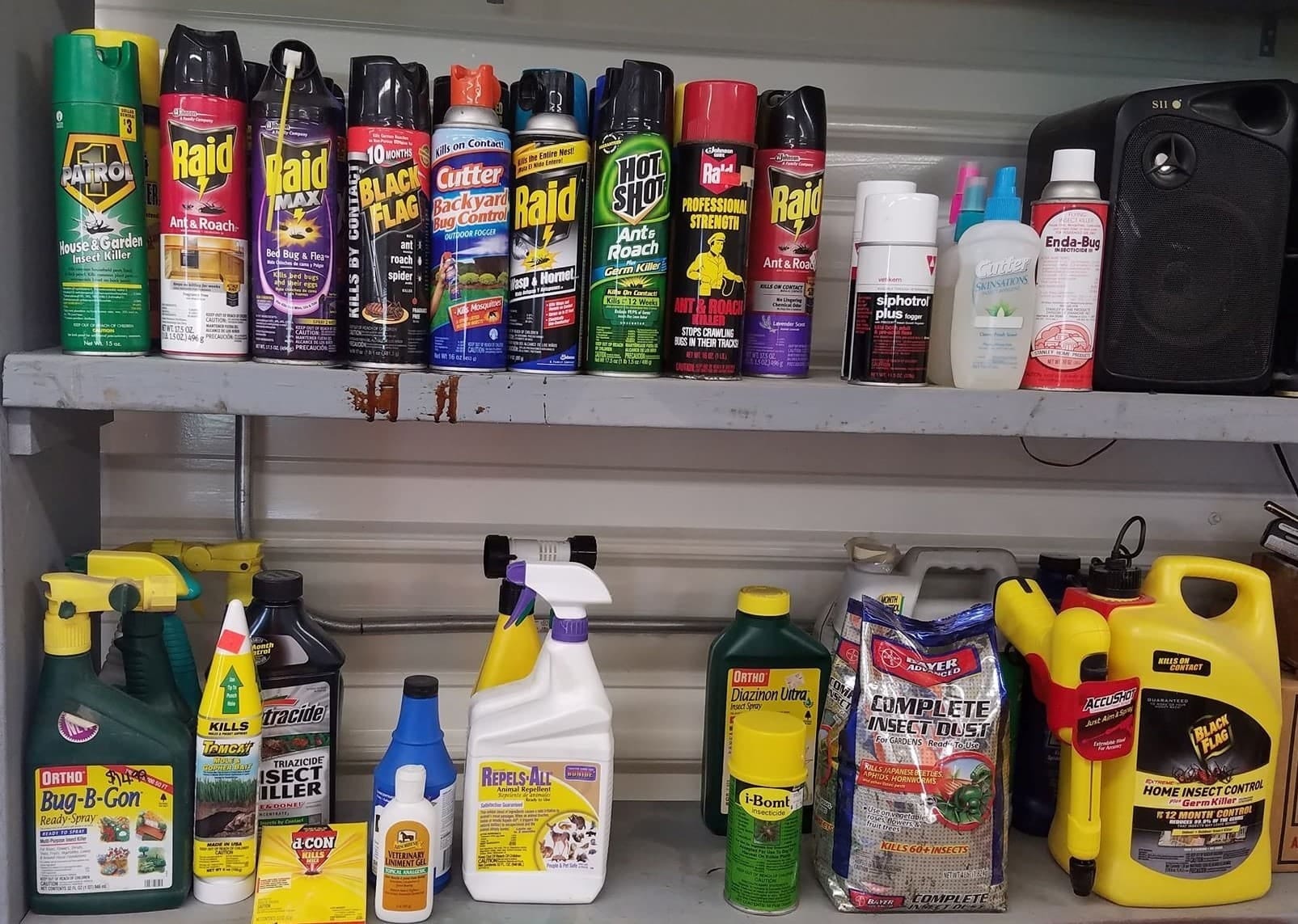 Cleaning and household sprays