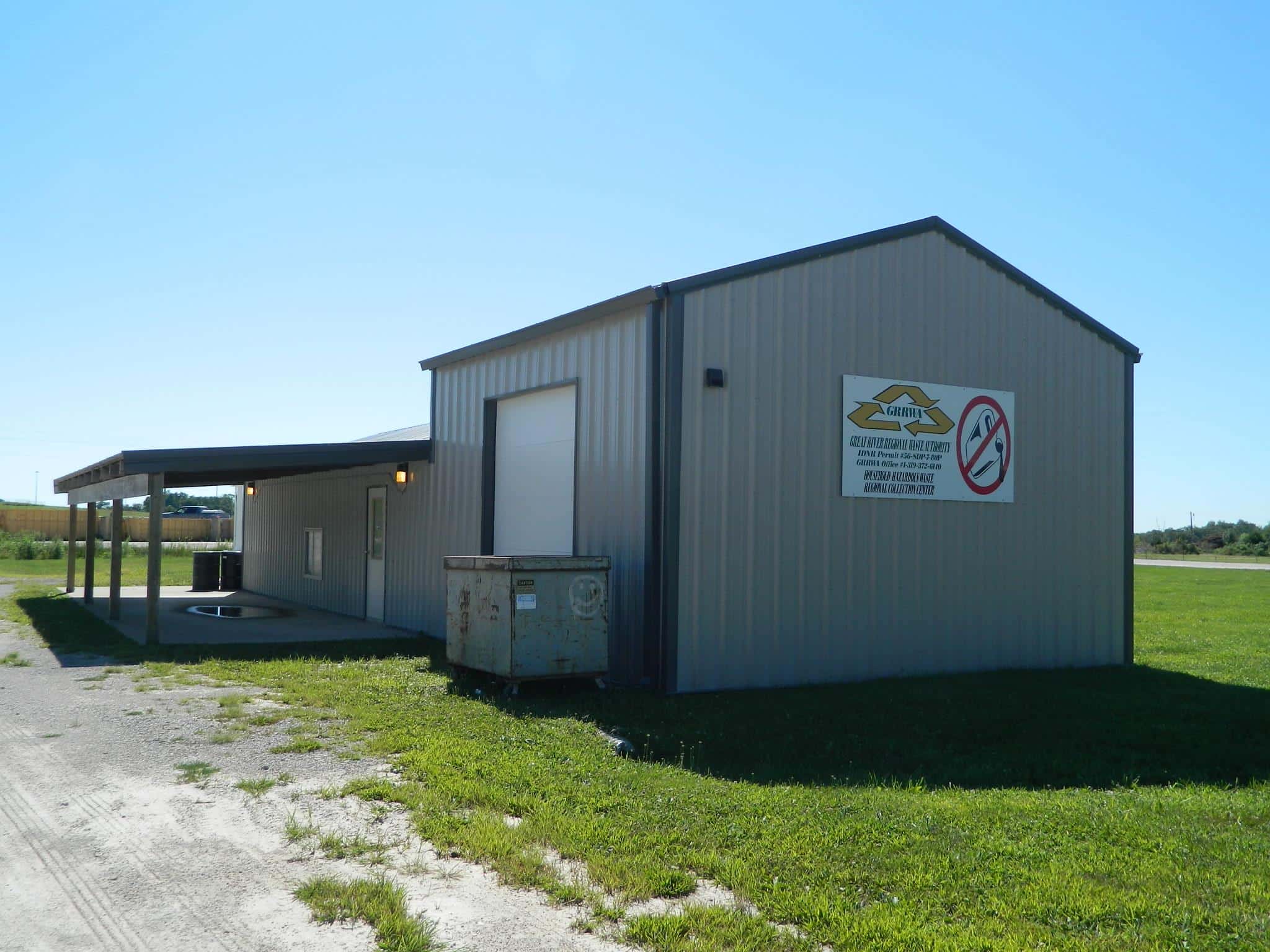 Morton building for recycling center